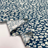 Lyocell - Floral Blue