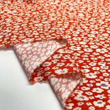 Lyocell - Floral Red