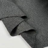 Made A Difference Wool Nylon Italian Grey Coating Fabric Fold