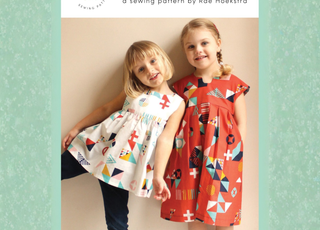 Made By Rae Geranium Girls Dress Pattern 0-12yrs 15