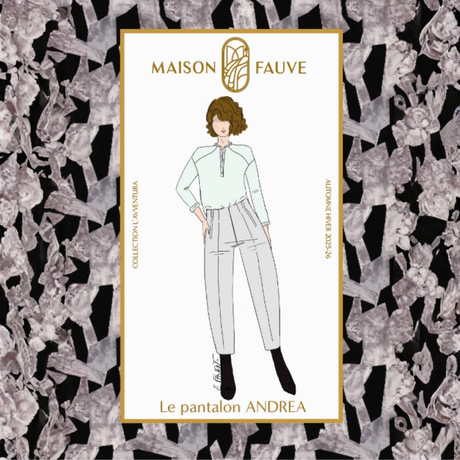 Maison Fauve Andrea Trousers Sewing Pattern Cover