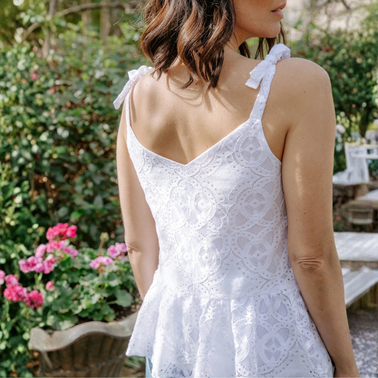 Maison Fauve Belle Epine Top Sewing Pattern White Back