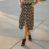 Maison Fauve Silvana Skirt Sewing Pattern Geo Front 2