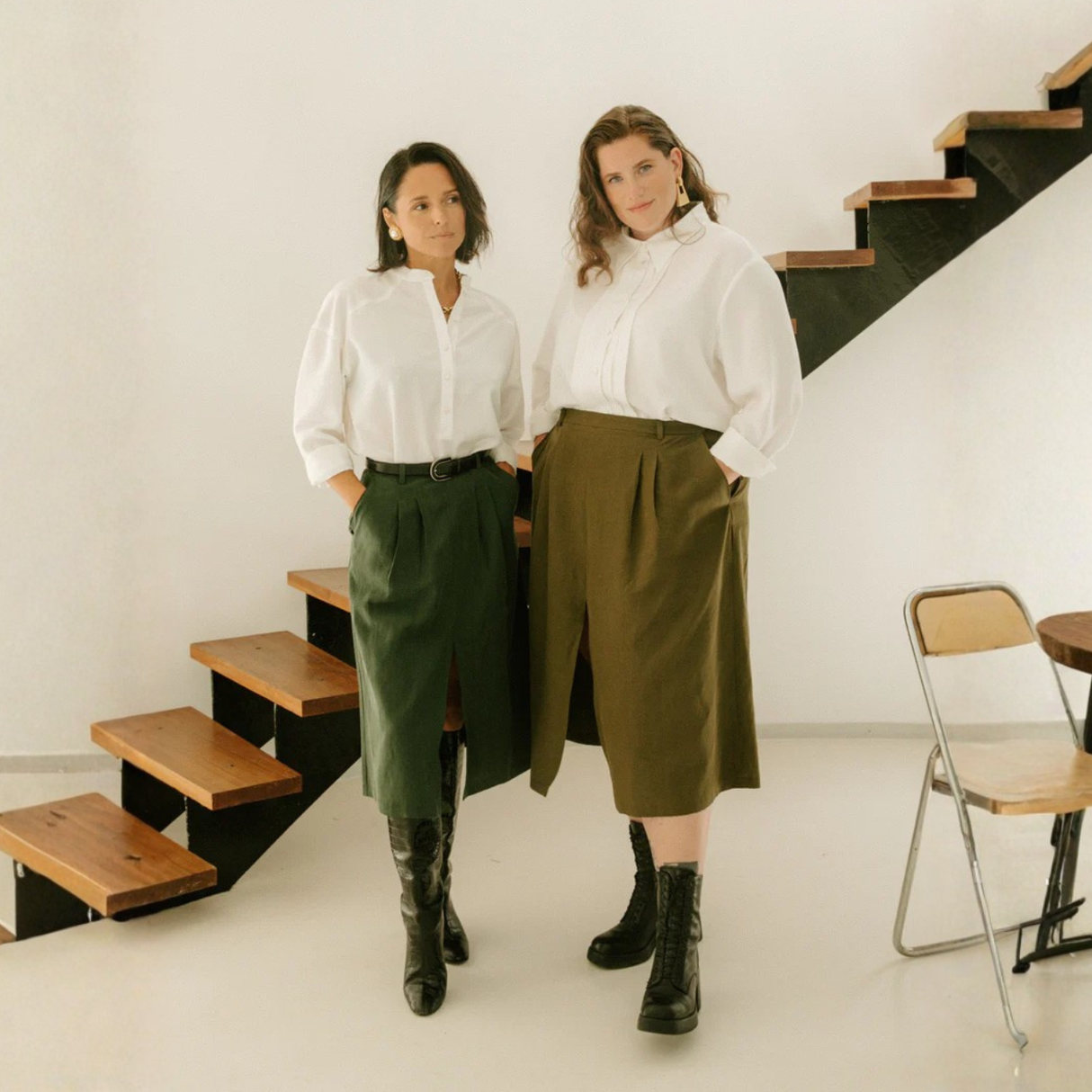 Maison Fauve Silvana Skirt Sewing Pattern Two Front