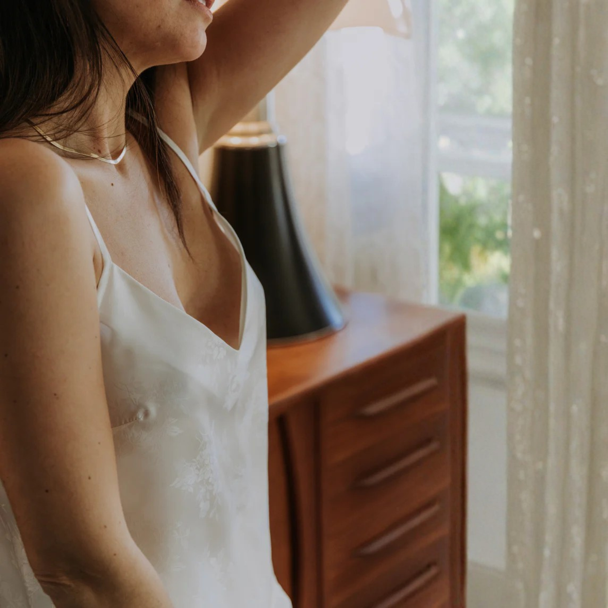 Maison Fauve Blush Songe Pyjamas Sewing Pattern White Top