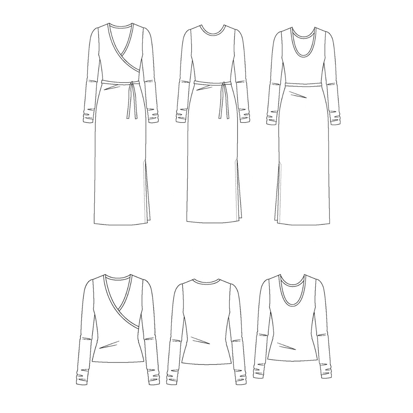 Maison Fauve Ludmilla Dress Sewing Pattern 3