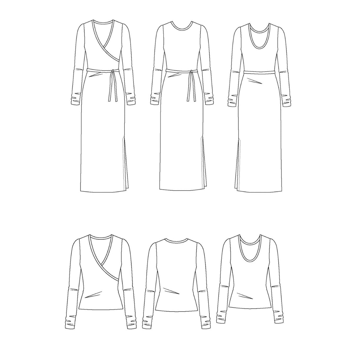 Maison Fauve Ludmilla Dress Sewing Pattern 3