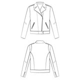 Maison Fauve Misfit Perfecto Sewing Pattern Illustration