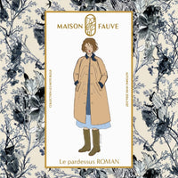 Maison Fauve - Roman Overcoat Sewing Pattern