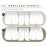 Maven The Portland Shorts Pattern Illustration