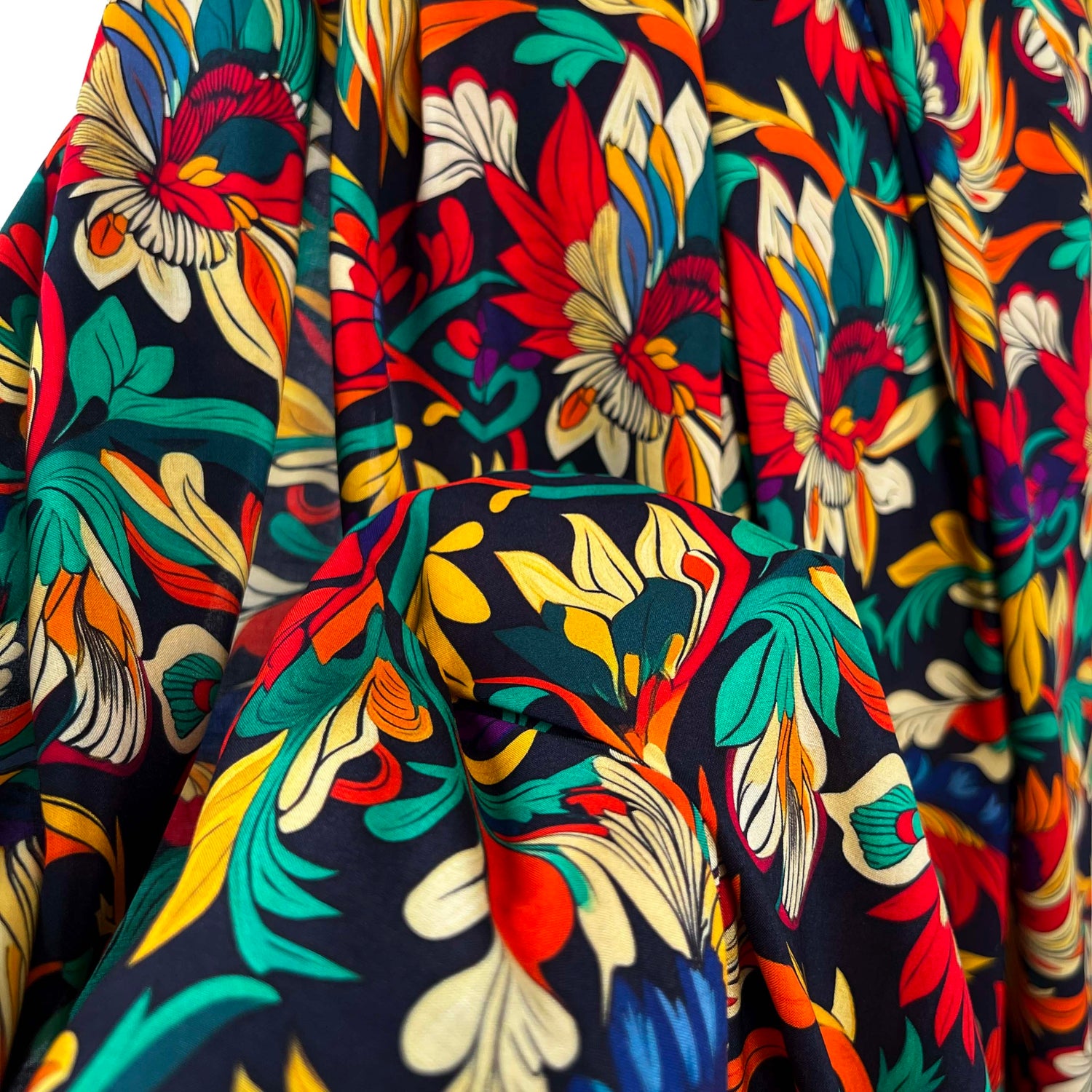 Midnight Botanical Burst