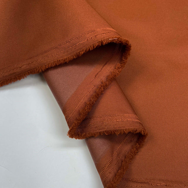 PU Coated Fabric Midweight Water Resistant Canvas - Terracotta