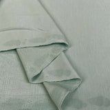Modal French Terry Mint Green Elastane Slinky Knit Jersey Fabric Fold