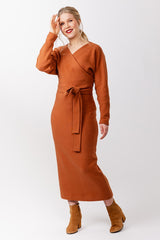 Named kajo batwing wrap sweater dress uk 4-28