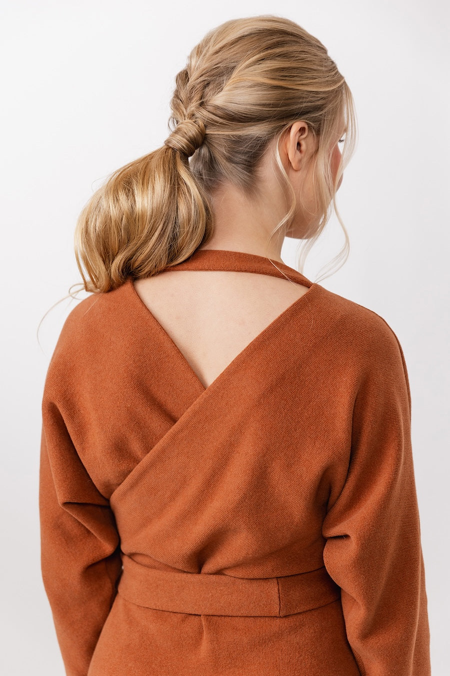 Named kajo batwing wrap sweater dress uk 4-28