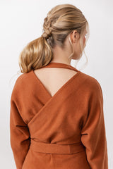 Named kajo batwing wrap sweater dress uk 4-28