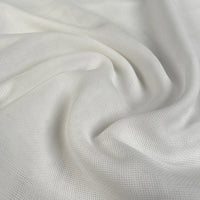 Open Knit Cotton - White
