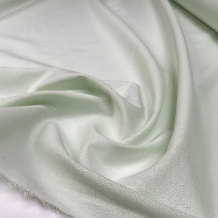 Pennine Cotton Lawn Aqua Plain Woven Fine Lightweight Dress Fabric CU