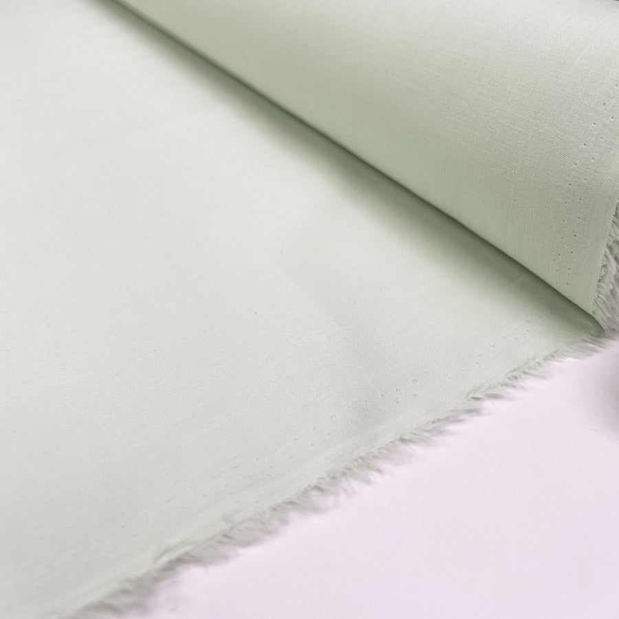 Pennine Cotton Lawn Aqua Plain Woven Fine Lightweight Dress Fabric Roll