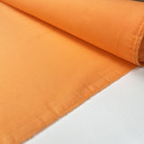 Pennine Cotton Lawn Orange Plain Woven Fine Lightweight Dress Fabric Roll