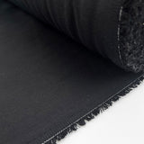 Plain Black Cotton Drill Trouser Fabric Bruce Denim Roll