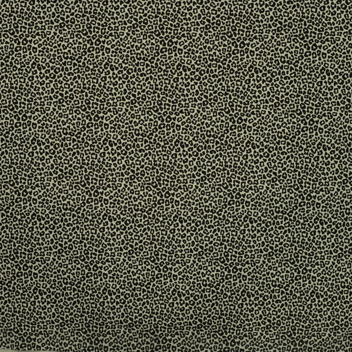 Pocket Panther Khaki Animal Print Knitted Cotton Jersey 200gsm Dress Fabric Flat