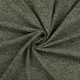 Pocket Panther Khaki Animal Print Knitted Cotton Jersey 200gsm Dress Fabric Swirl