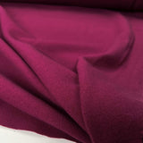 Poison Berry Wool Polyester Brushed Pink Coat Fabric CU