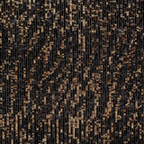 Polyester Elastane Net Fabric Bronzed Glitz Cascading Sequins Full