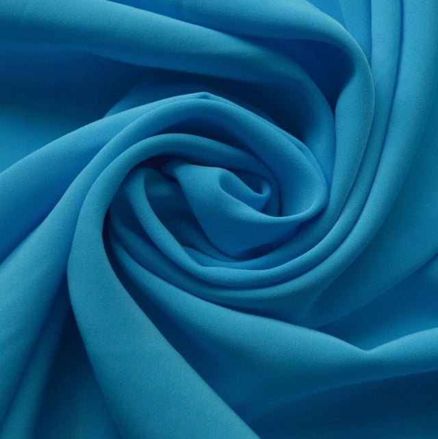 Pongee   Blue Polyester   Cu D
