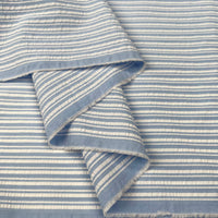 Proper Seersucker - Pale Blue Stripe