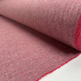 Saltaire Wool Fuchsia British Yorkshire Woven Marl Jacketing Fabric Roll