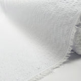 Seersucker Shirting White Polyester Nylon Woven Stripe Dress Fabric Roll
