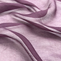 For The Finer Things - Silk Chiffon - Plum