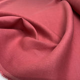 Signature Linen Pink Plain Woven Dress Fabric CU