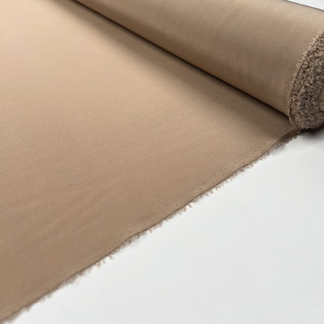 Silk Crepe De Chine 16 Momme Nude Ex Designer Italian Deadstock Fabric Roll