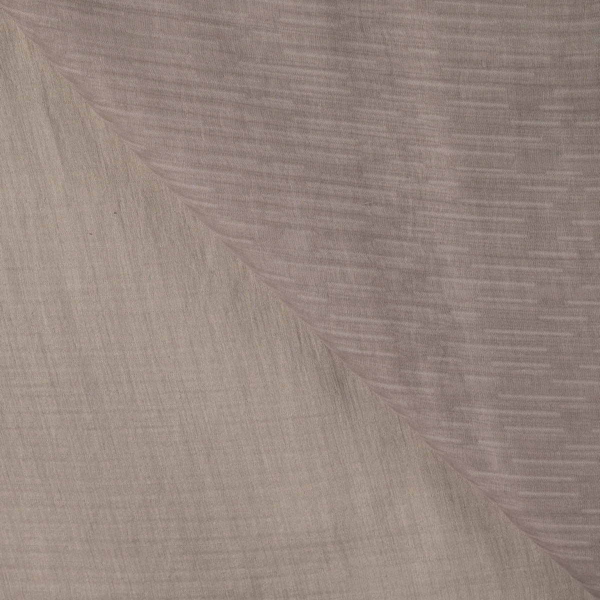 Tencel Ripple Taupe Silky Smooth Woven Dress Fabric fabric, folded