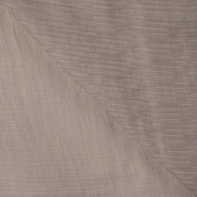 Tencel Ripple Taupe Silky Smooth Woven Dress Fabric fabric, folded