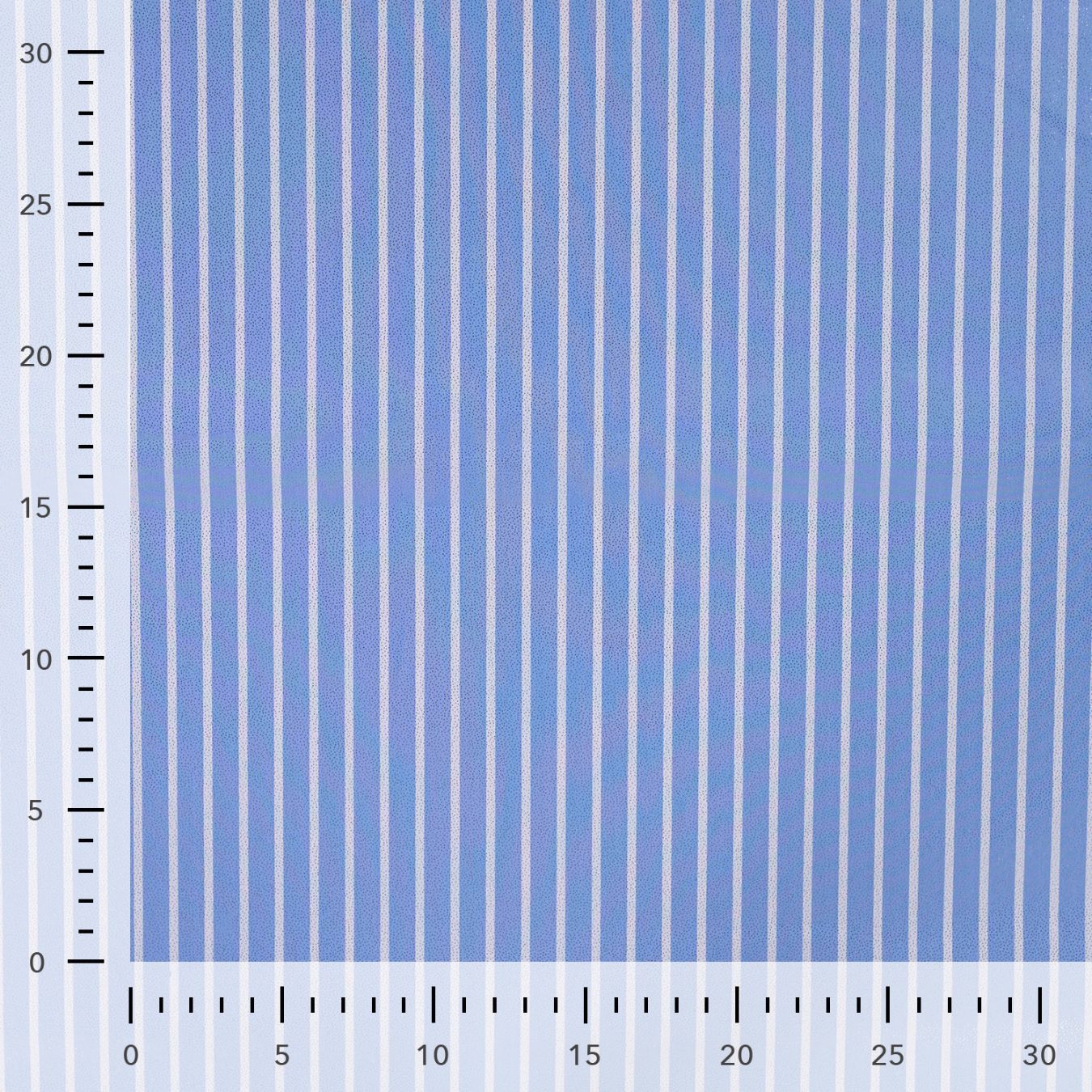 Silver Glint Shirting Foil Printed Cotton 105gsm Dress Fabric Ruler