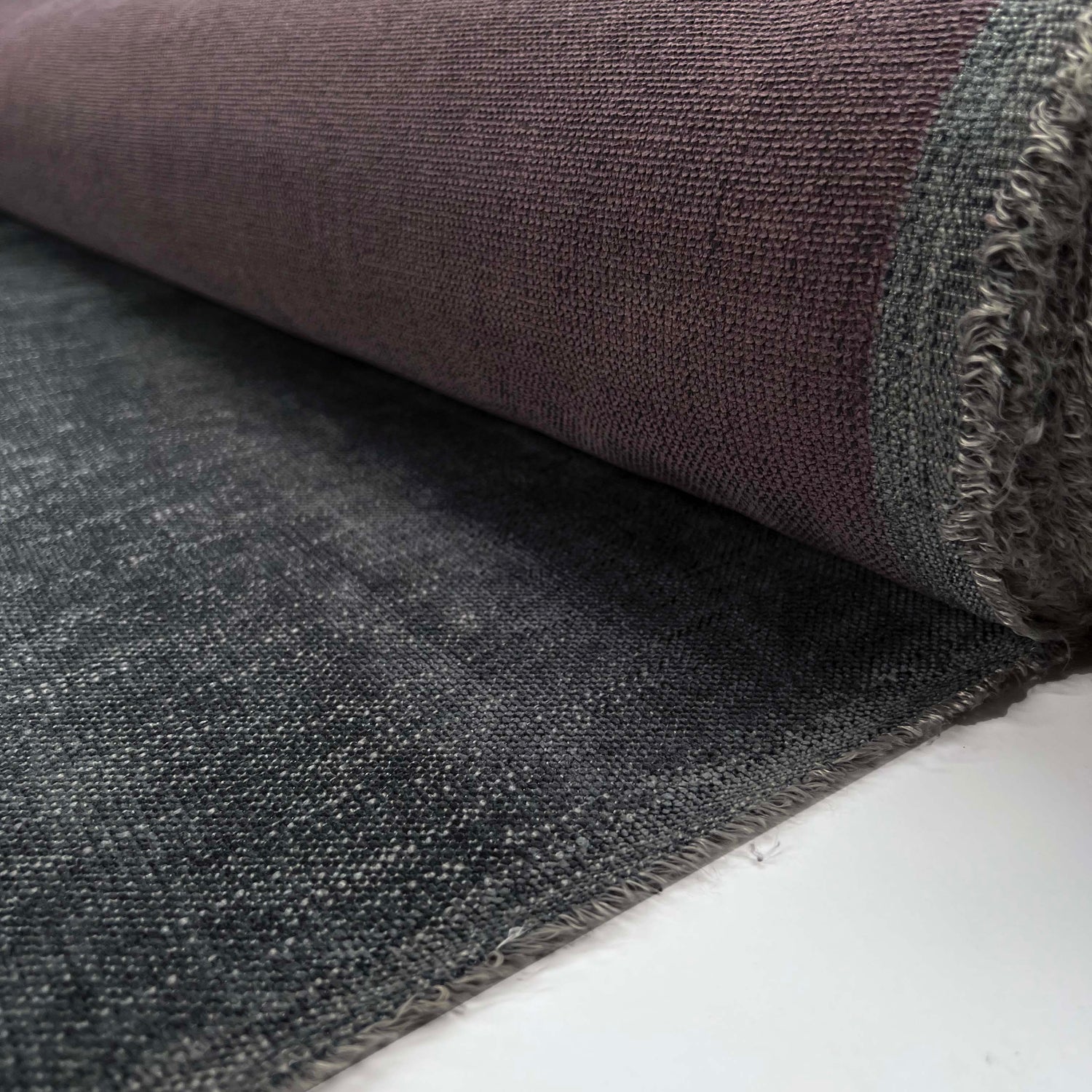 Soft Chenille Furnishing Ash Polyester Grey Fire Retardant Upholstery Fabric Roll