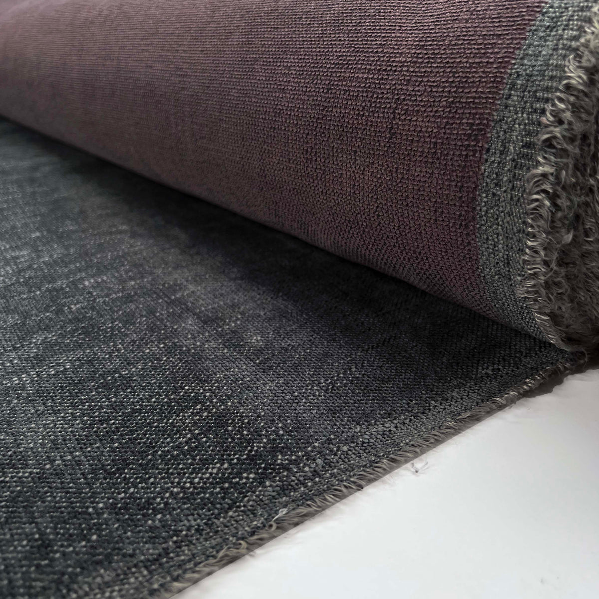 Soft Chenille Furnishing Ash Polyester Grey Fire Retardant Upholstery Fabric Roll