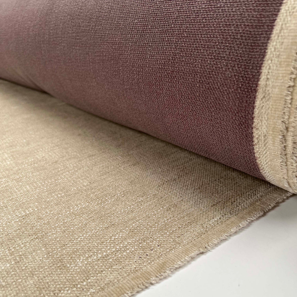 Soft Chenille Furnishing Sand Poly Fire Retardant Fabric Roll