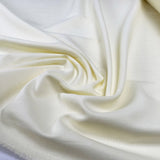 Soft Cotton Twill Mellow Yellow Vanilla Woven Dress Fabric CU
