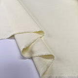 Soft Cotton Twill Mellow Yellow Vanilla Woven Dress Fabric Fold