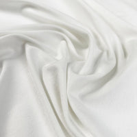 Soft White Viscose Jersey