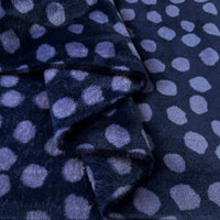 Spotty Fleece - Blue