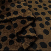 Spotty Fleece - Brown