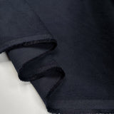 Stretch 21 Wale Needlecord Navy Cotton Elastane Woven Trouser Fabric Fold