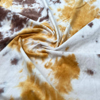 Stretch Needlecord Tie-Dye - Orange