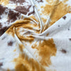 Stretch Needlecord Tie-Dye - Orange